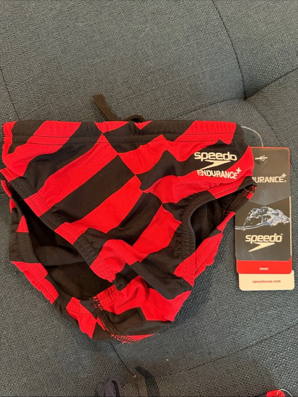 Youth Speedo Endurance+ Swim Briefs Bundle of 3 NEW waist 22 competitive Euro